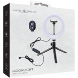 White Shark Moonlight-2 RL-08 LED ring svjetlo 21 cm s daljinskim upravljačem | shoptok.hr