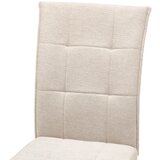 MID.YOU STOL, kovina, tekstil črna, bež | Shoptok.si