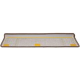  Samoljepljivi stepenasti ulošci 15 pcs Smeđa 65 x 21 x 4 cm | shoptok.hr