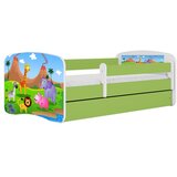 HAPPYKIDS Dječji krevet Dreamy safari 160x80 bez madraca s ladicom Zelena | shoptok.hr