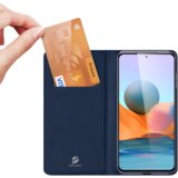 NIKCORP Etui za Xiaomi Redmi Note 11 4G, preklopna torbica in denarnica iz umetnega usnja s stojalom, temno modra barva, (5000139078) | Shoptok.si
