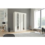 ADRK Klizni ormar s ogledalom BALTON 150 cm - BIJELA | shoptok.hr