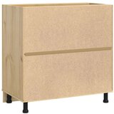  Cabinet s ladicama Med 80 x 46 x 81 5 cm Čvrsto borovo drvo | shoptok.hr