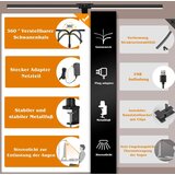 TANTU 80 cm LED namizna svetilka s polnjenjem | Shoptok.si