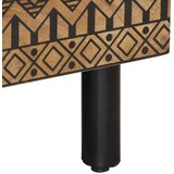 vidaXL Stolić za kavu crni 80x50x40 cm od masivnog grubog drva manga | shoptok.hr