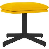  Stolček za noge gorčično rumen 60x60x36 cm žamet, (20767121) | Shoptok.si