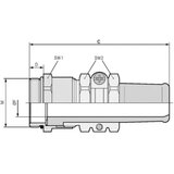  Kabelska uvodnica M50 mesing prirodne boje LappKabel SKINDICHT SR-M 50X1,5/42/38 5 kom. cijene