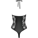 Cottelli Party - telo s cvetličnim vzorcem (črno) - L | Shoptok.si