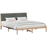  Konstrukcija postelje Rjava 180 x 200 cm Masivno borovo les, (5000084141) | Shoptok.si