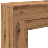 vidaXL Okvir za kamin boja hrasta 100x30x87,5 cm od konstruiranog drva | shoptok.hr