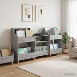  Set medijskih polica 3 kom. Siva Sonoma 212 x 46 x 112 cm Cijene
