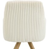 MID.YOU NASLANJAČ, les, kovina, tekstil bež | Shoptok.si