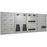  Zidne ploče za alat 4 kom 40 x 58 cm čelične | shoptok.hr
