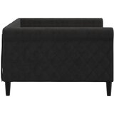  Dnevni krevet crni 100 x 200 cm baršunasti | Eponuda.com