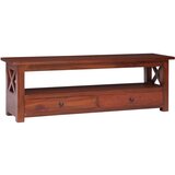 vidaXL TV omarica rjava 115x30x40 cm trden mahagonij Cene