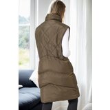 Dewberry Z6743 WOMEN'S VEST-KHAKI-1 | shoptok.hr