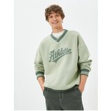 Koton Men's Green Sweatshirt