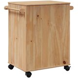  Kuhinjska kolica OTTA 59 x 45 x 80 cm od masivne borovine | shoptok.hr