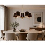 Brilagi Luster na šipci MONTE 5xE27/15W/230V braon/zlatna | Eponuda.com