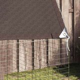  Kavez za zečeve Srebrno 400 x 100 x 210 cm Cinkani čelik | shoptok.hr