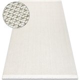 RugsX Preproge Preproga NANO FH92A Enobarvni, petlja, ravno tkana 120x170 cm Bela | Shoptok.si