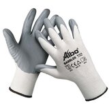 Albo zaštitne bešavne rukavice sive Cene