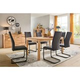 CARRYHOME nihajni stol, kovina, tekstil antracit, črna | Shoptok.si