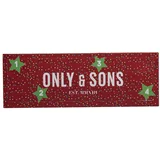 Only & Sons Boksarice 'X-MAS' temno rdeča