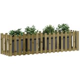  Povišena vrtna gredica 200x50x50 cm impregnirana borovina | shoptok.hr