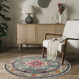 Conceptum Hypnose tepih Woopamuk495, 160x160cm, tirkizna | Eponuda.ba