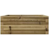  Vrtno cvetlično korito 60x60x23 cm impregnirana borovina | Shoptok.si