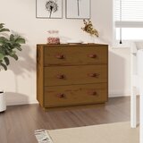 vidaXL Komoda smeđa boja meda 80 x 40 x 75 cm od masivne borovine Cijene
