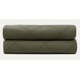 Kave Home Zeleni pamučan prošiven prekrivač 240x260 cm Serla – | shoptok.hr