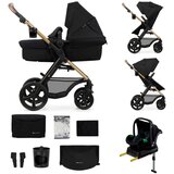 Kinderkraft Kolica Moov 2 4u1 MINK PRO, Pure Black | shoptok.hr
