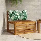  Jastučić za leđa PUTTEN 100% poliester Uzorak lista - Uzorak lišća 80 x 40 x 10 cm Poliester | shoptok.hr
