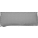 vidaXL Zunanja blazina Siva Poliester 120 x 12 x 40 cm Vodoodporna Cene