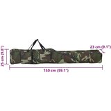  Torba za štap za pecanje zelena maskirna 150 cm tkanina Oxford | shoptok.hr