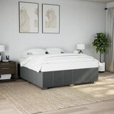 vidaXL Posteljni okvir brez vzmetnice temno siv 180x200 cm tkanina Cene