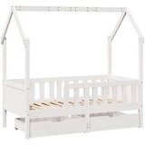 vidaXL Okvir dječjeg kreveta s ladicama bez madraca 80x160 cm od drva | shoptok.hr