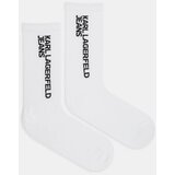 Karl Lagerfeld jeans Dokolenke Essential Logo Socks Set Bela | Shoptok.si
