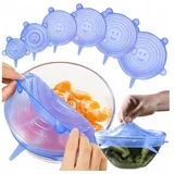 set 6 fleksibilnih silikonskih pokrovov 00012273
