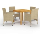  5-dijelni vrtni blagovaonski set bež | shoptok.hr