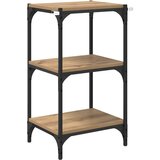 vidaXL Knjigovni omar artisan hrast 40 x 33 x 70.5 cm Konstruiran les | Shoptok.si