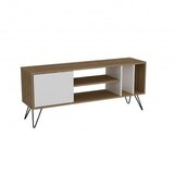 Hanah home mistico (140) walnut white polica za tv