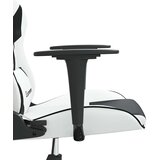  Igraća stolica bijelo-crna od umjetne kože | shoptok.hr