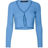 Vero Moda Pletena jopa 'Glory' modra | Shoptok.si