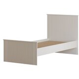 Hanah home Rb-185-10 Matte White Single Bedstead | ePonuda.com