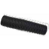 vidaXL Heksagonalna Ograja Siva 0.5x10 m Jeklo | Shoptok.si