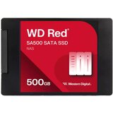  wd red SA500 nas sata ssd disk 2.5” 500GB u