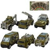 Magic Toys Army Die-Cast: Set od 6 vojnih malih automobila | shoptok.hr